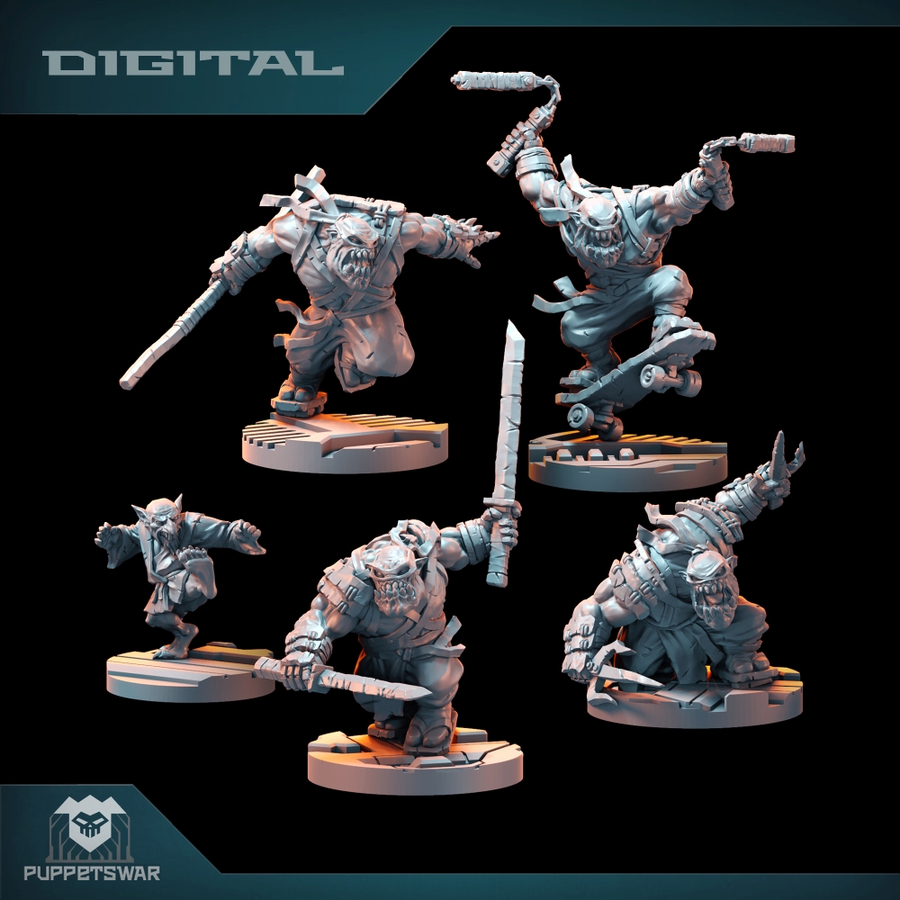 Orc Ninja Family